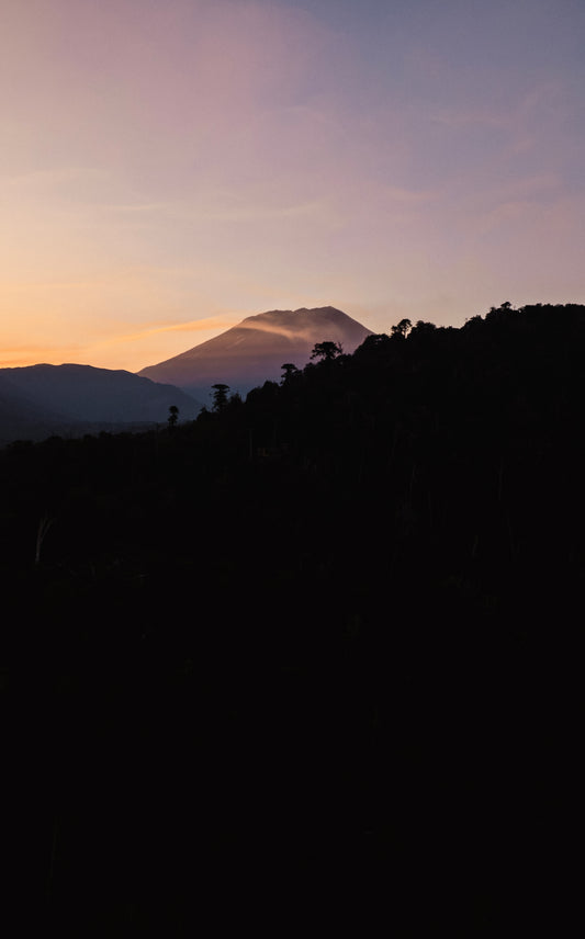 Atardecer Volcán Lonquimay